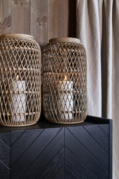 Lama Lyslykt Lombok rotting 45 cm