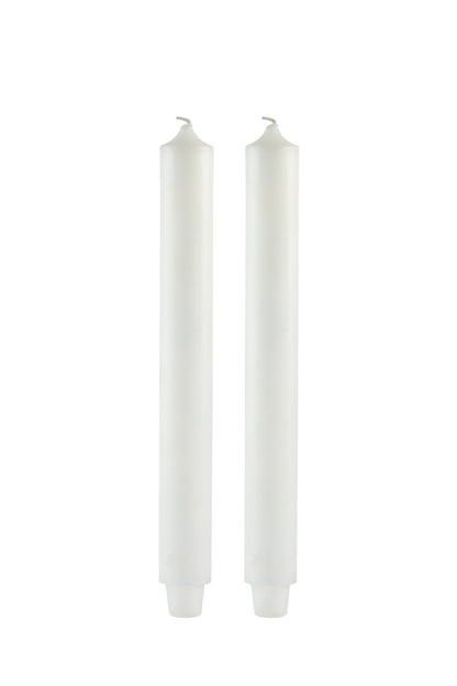Manor house candle white 30 cm