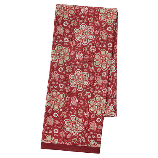Amara Scarlet cotton tablecloth 150x250 cm