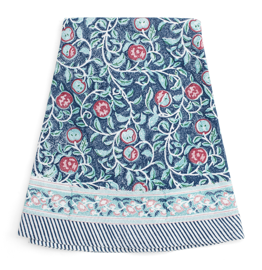 Duk Apple Blue rund 220 cm