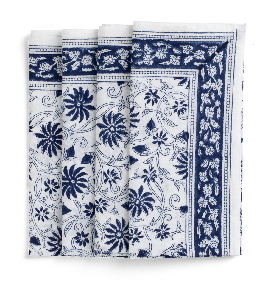 Napkin Margarita Navy Blue 50x50 cm