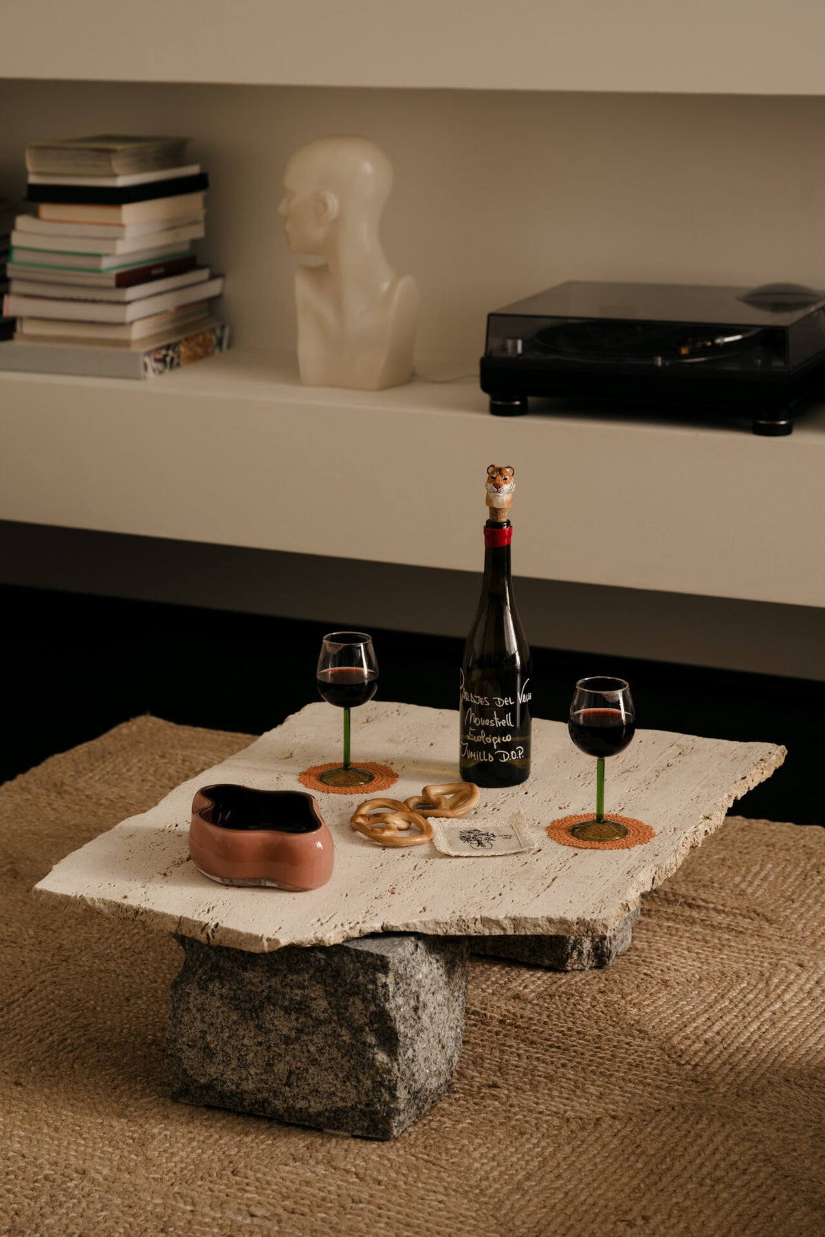 Coaster brodert