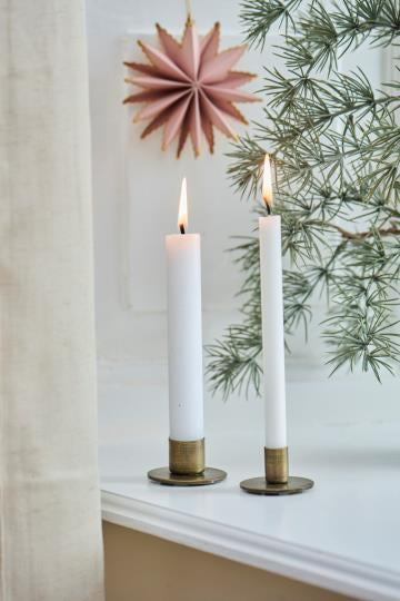 Candlestick for 1.3 cm candle flat base