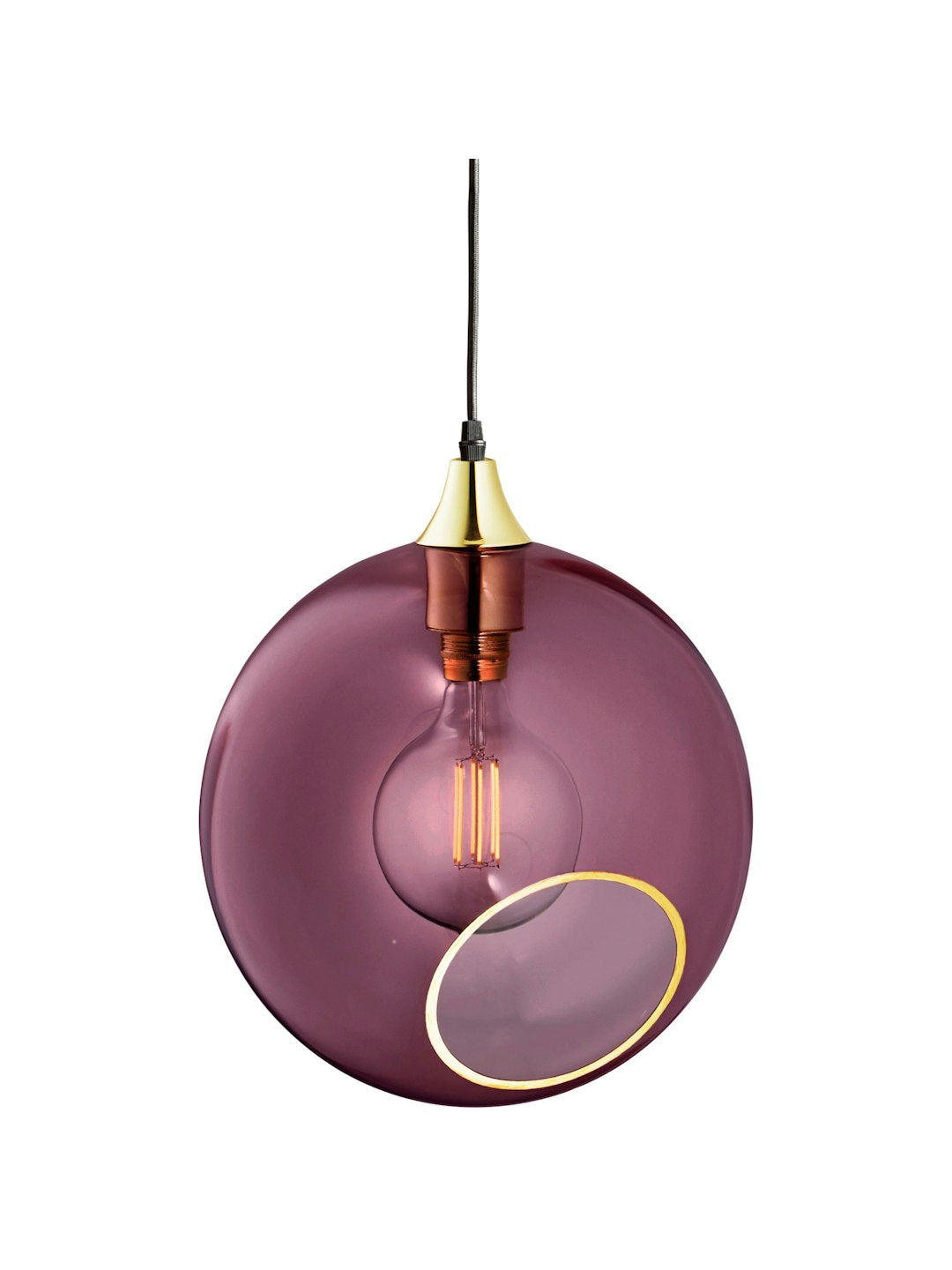 Design By Us Ballroom Ceiling Lamp XL Purple