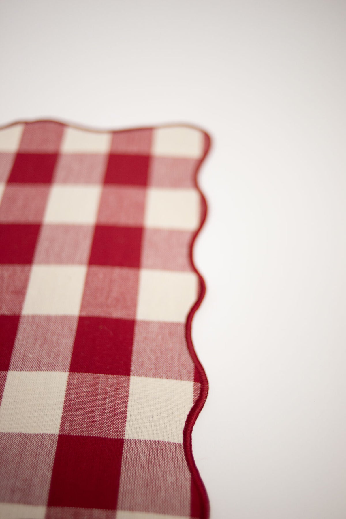 Bistro placemat red