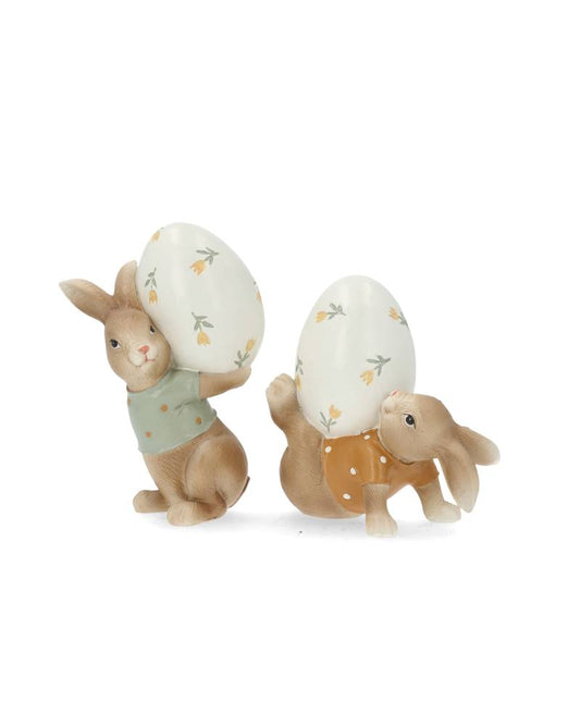 Kanin med egg 12 cm