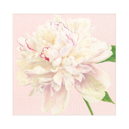 Serviett lunch Duchess peonies blush