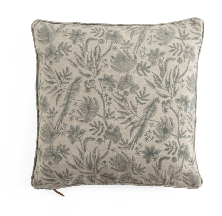 Putetrekk Parrot Blue 50x50 cm