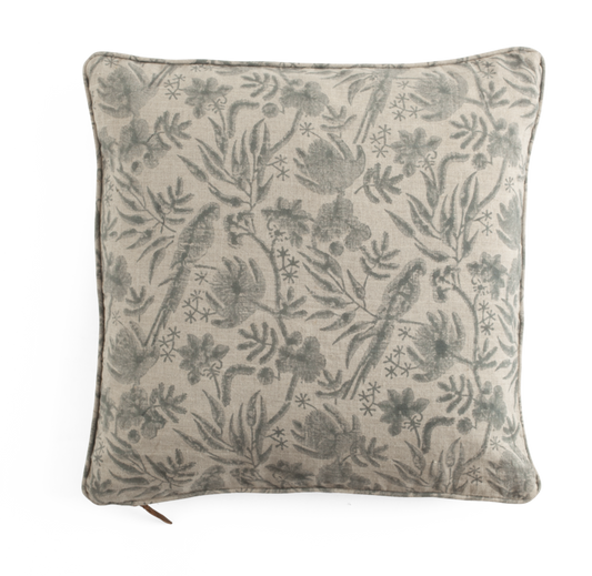 Putetrekk Parrot Blue 50x50 cm