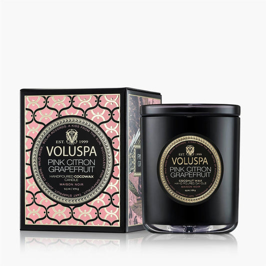 Duftlys Pink Citron Grapefruit Classic Boxed Candle 60 Timer