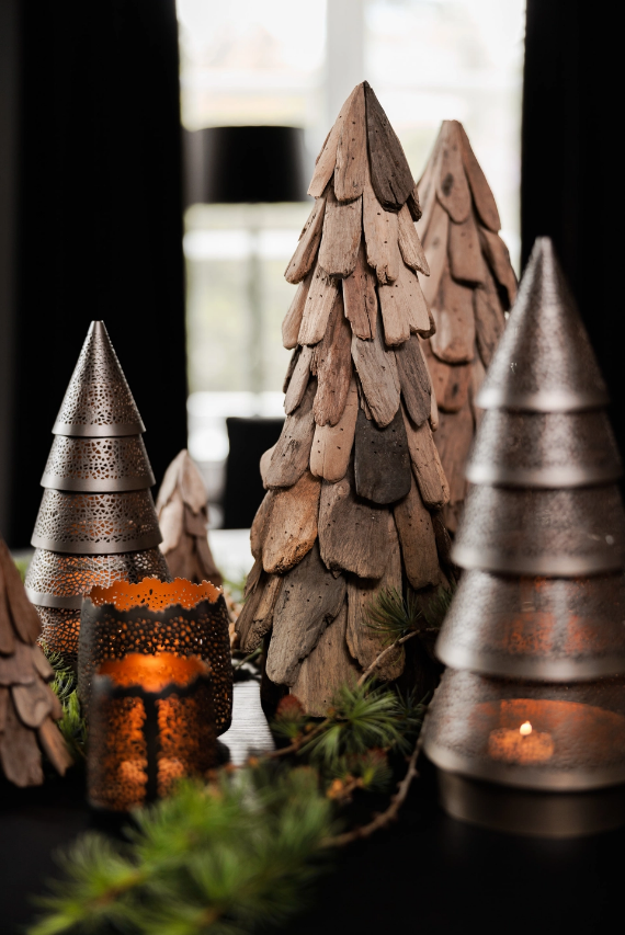 Luster driftwood decorative tree 45 cm