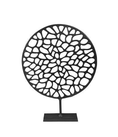 Dekorasjon Flavio svart 65 cm