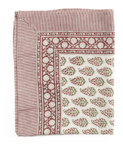 Tablecloth Persian Paisley Red 150x230 cm