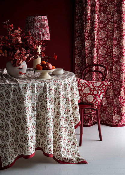 Duk Mallika Scarlet bomull 150x250 cm