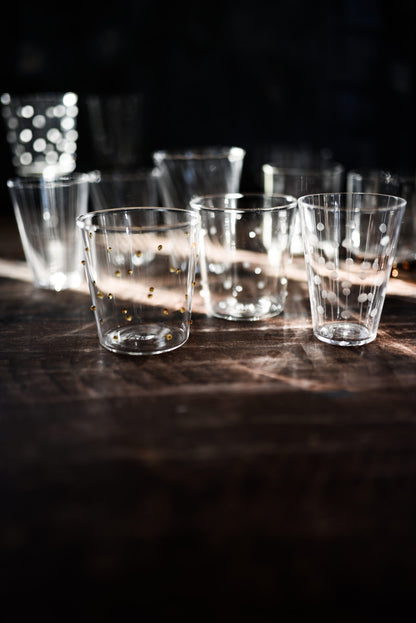 Venezia water glass white 9 cm