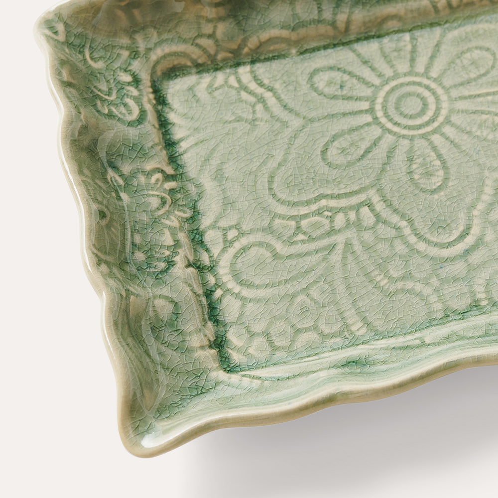 Serveringsfat 33x13 cm Antique