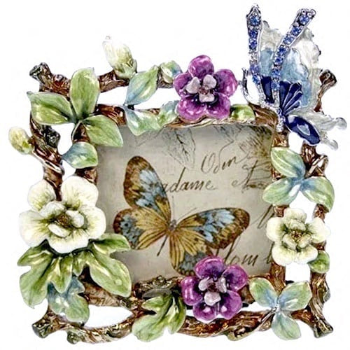 Bilderamme sommerfugler 11x11 cm