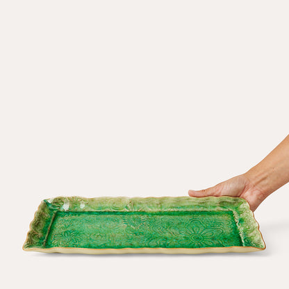 Serveringsfat 33x13 cm Seaweed