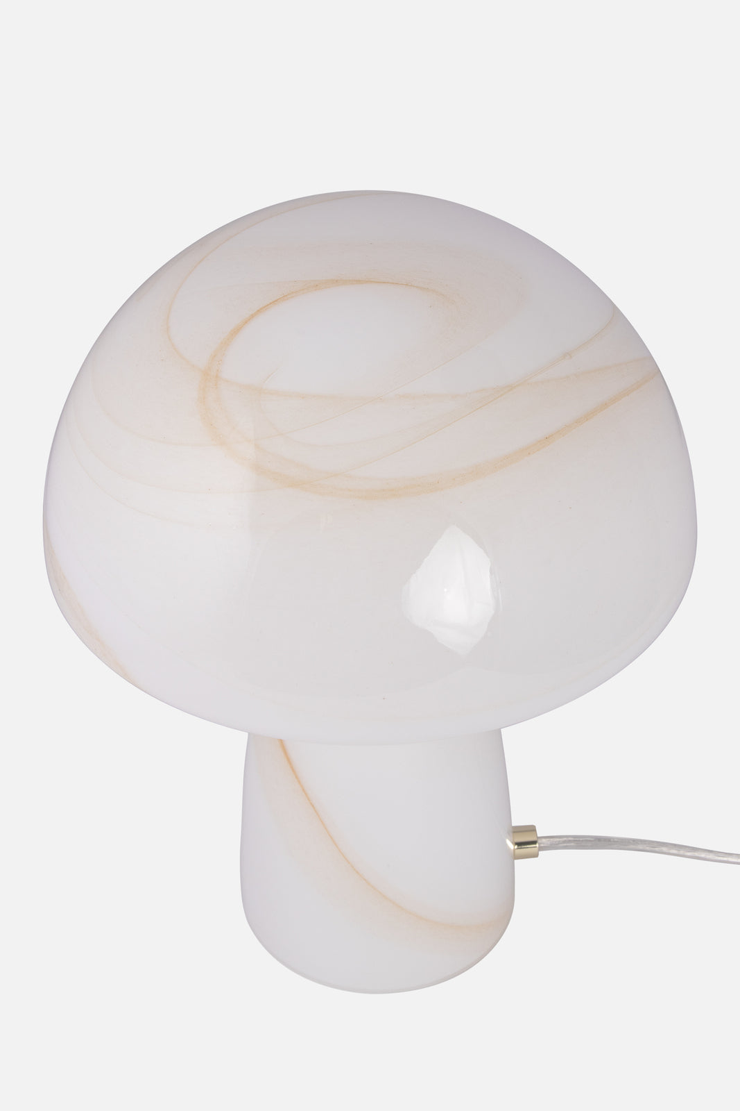 Bordlampe Fungo Swirl 22 Beige