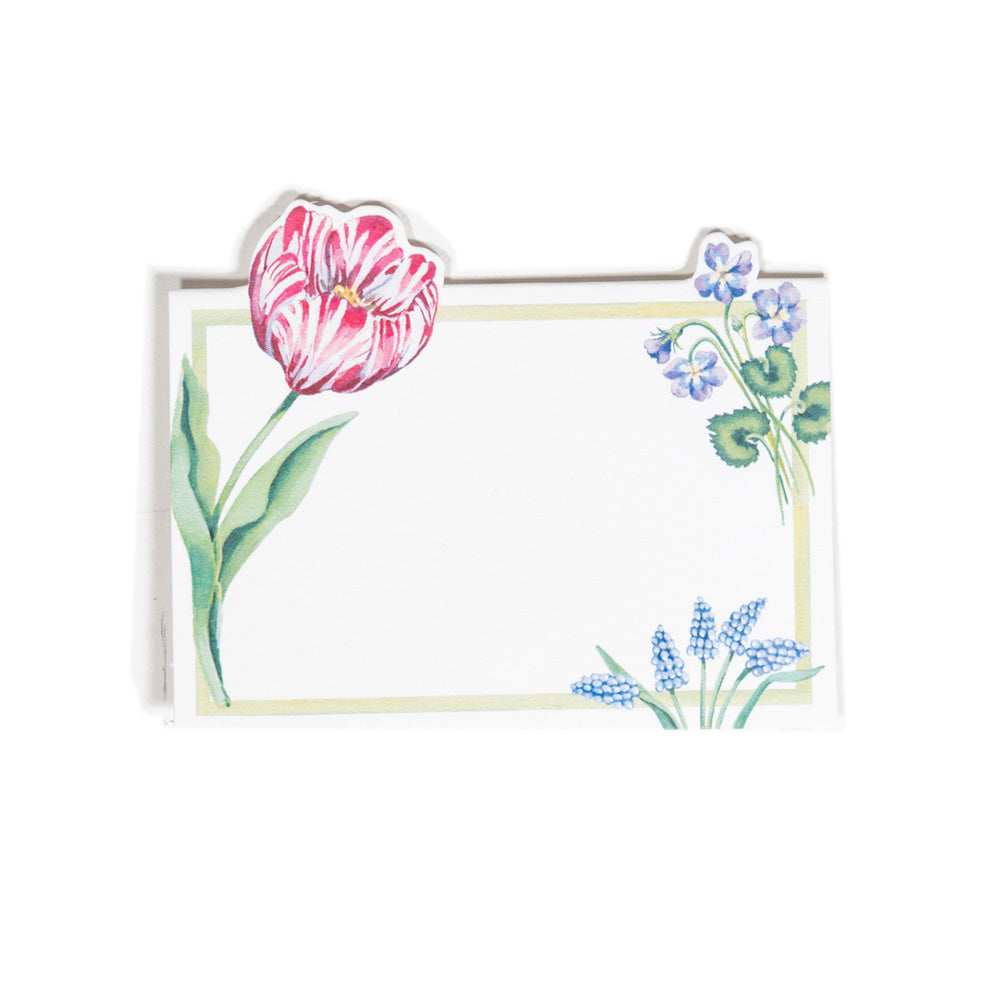 Bordkort Floral Majolica 8 stk