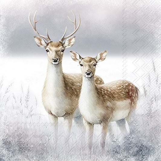 Serviett Lunch Magic Winter Deers