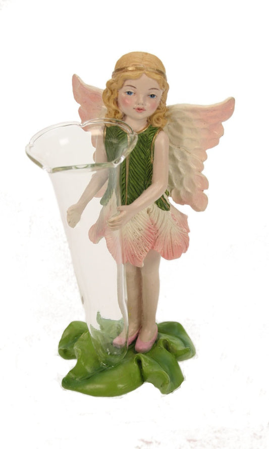 Vase Fairy fe rosa 16 cm