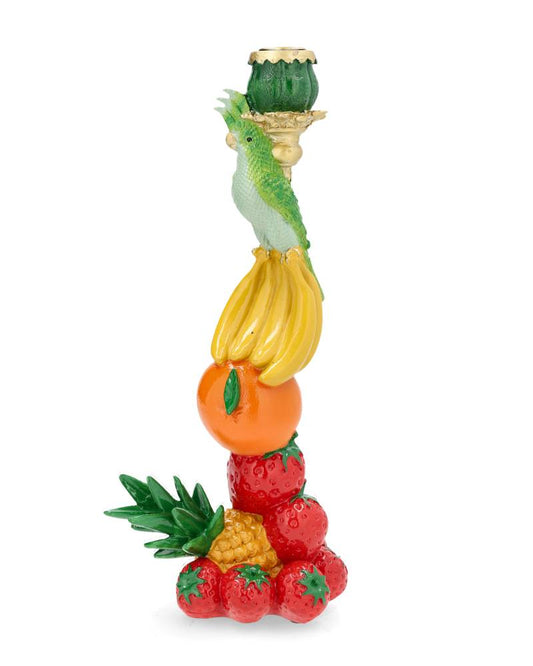 Lysetake kakadu og frukt 35 cm