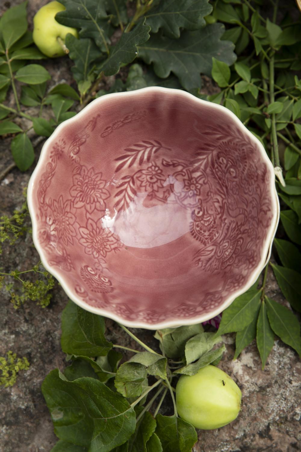 Suppeskål 15x8 cm Old Rose