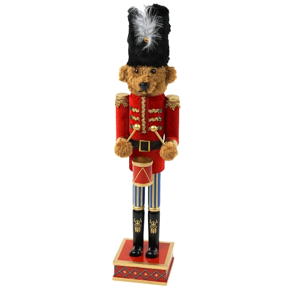 Teddybjørn m/trommer 60,5 cm