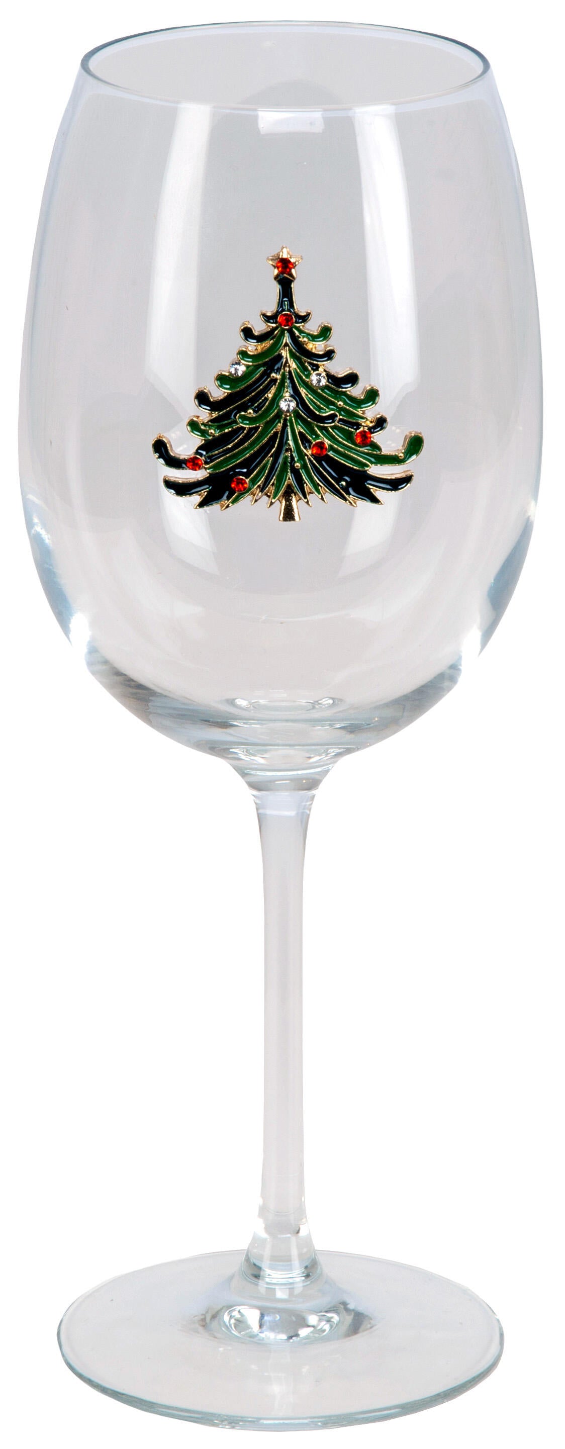 Wine Glass Christmas Tree 480 ml
