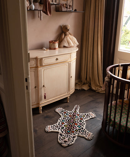 Disco Leopard Rug small