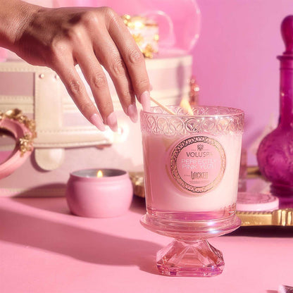 Perfectly Pink Yuzu Boxed Candle 60 timer