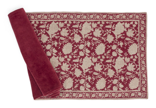 Runner Indian Rose Red 45x150 cm