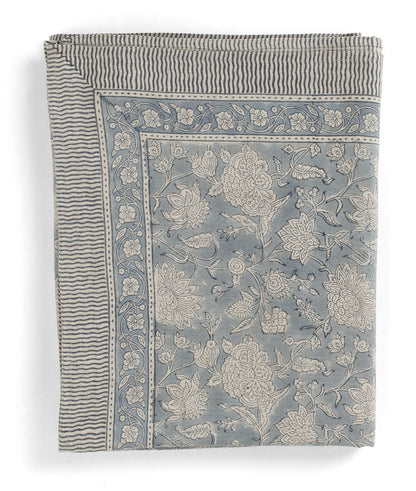 Duk Indian Rose Dusty Blue 150x350 cm