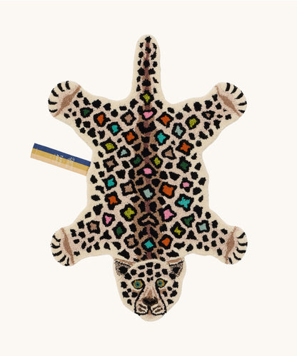 Disco Leopard Rug small