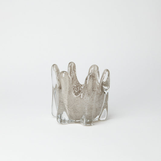 Telysholder Helix taupe 10 cm