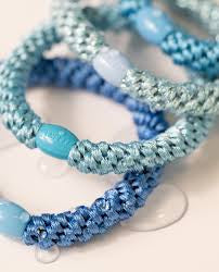 Kknekki hårstrikk Sea Blue