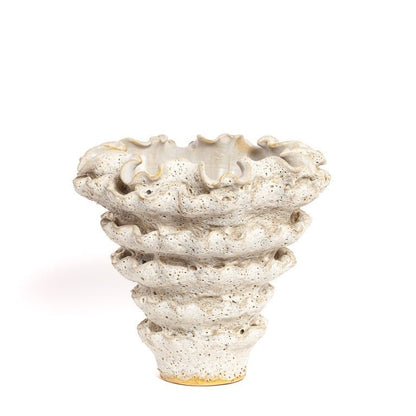 Vase Cab white 30x32 cm