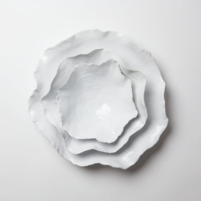 Claire bolle hvit medium 31 cm