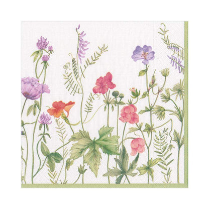Napkin Coffee French Floral