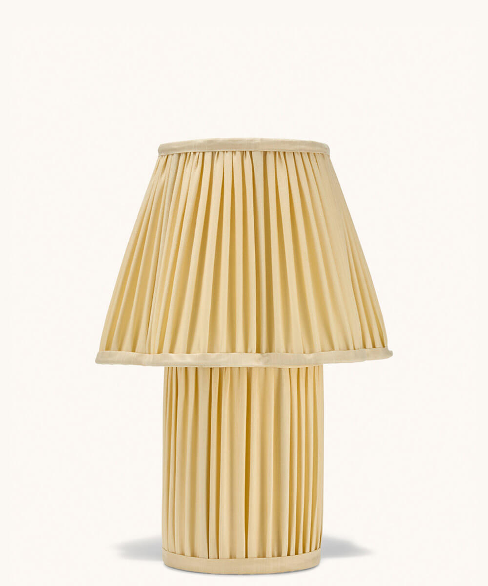 Bordlampe Myra Silk Buttercup 36 cm