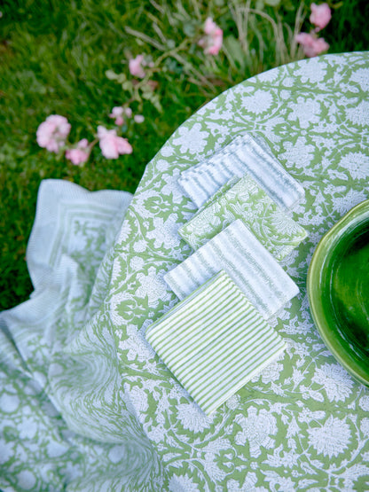 Tablecloth Paradise green 170x270 cm