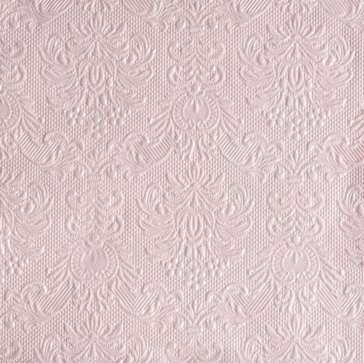 Serviett middag elegance pearl pink