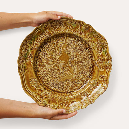 Serveringsfat rundt 34 cm Pineapple