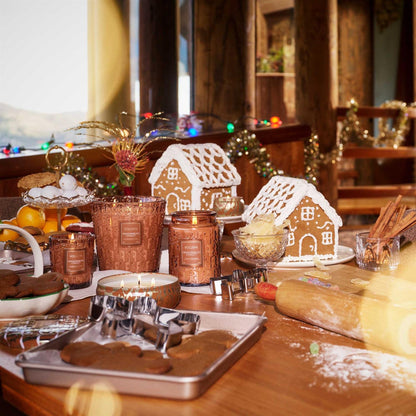 Gingerbread Chalet 3 Wick Tin Candle 40 Hour