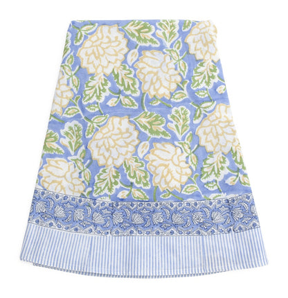 Duk Dahlia Blue & Yellow rund 160 cm