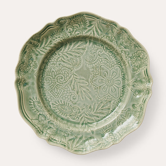 Serveringsfat rundt 34 cm Antique