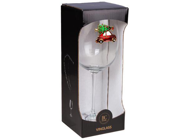 Wine glass Red car 480 ml