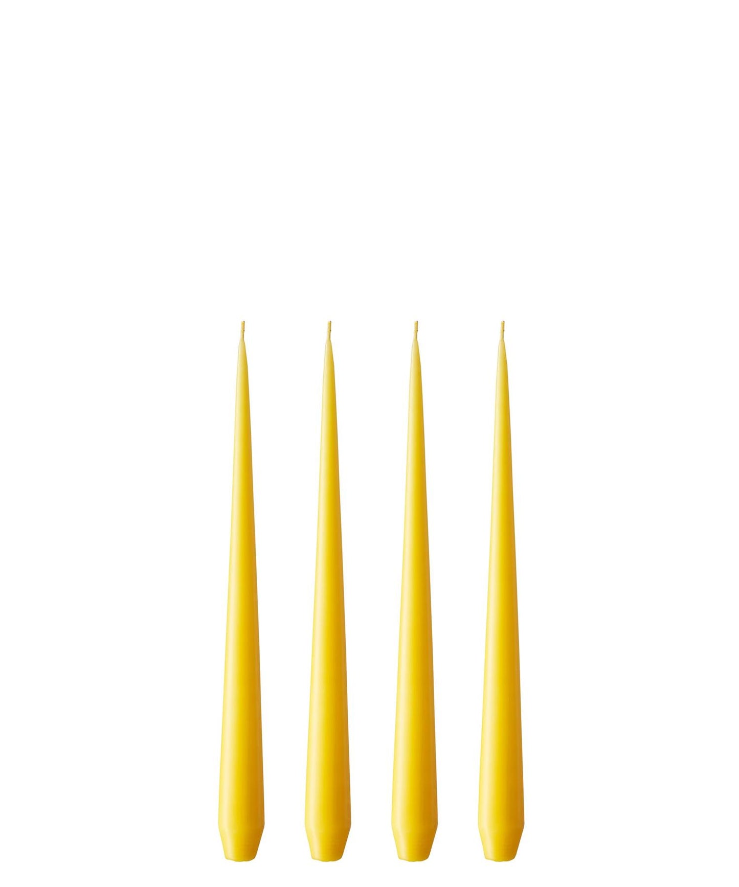 15/2 Lemon lacquered candle 32 cm