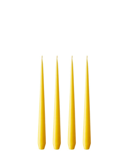 15/2 Lemon lacquered candle 32 cm